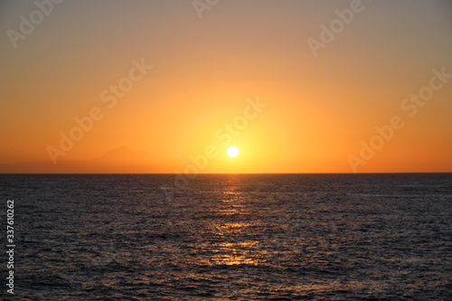 La Palma sunset Atlantic sea, Spain © Pavel