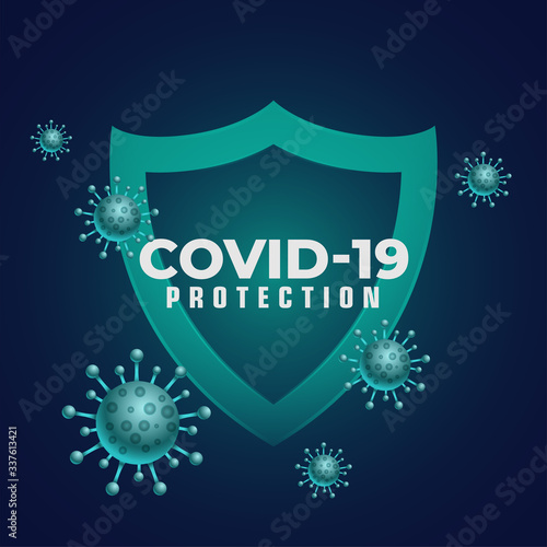 good immunity medical shield stopping coronavirus to enter