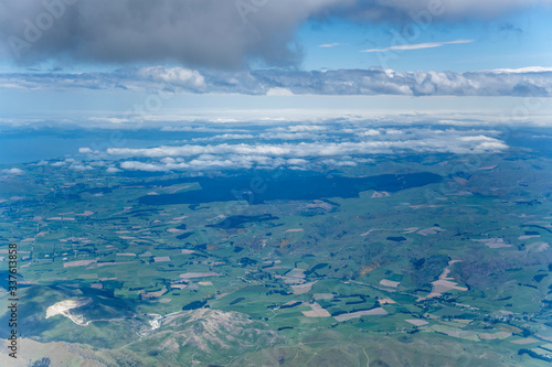 low clouds shade plains near Palmerston,  New Zealand © hal_pand_108