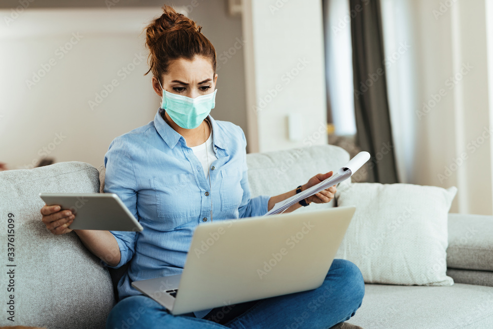 Working at home in time of virus pandemic! Working at home in time of virus pandemic!