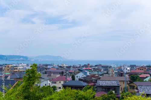 長谷寺からの眺望（神奈川県鎌倉市）