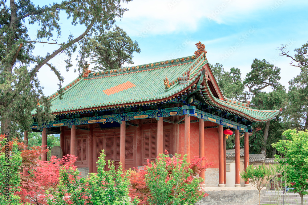 Ancient architecture in Shanxi Province, China. Ancient architecture in Shanxi Province, China.