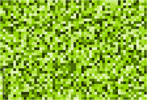 colorful of Pixel gradient texture random horizontal mosaic.  Mosaic pattern with small and large squares. suitable for your design needs.