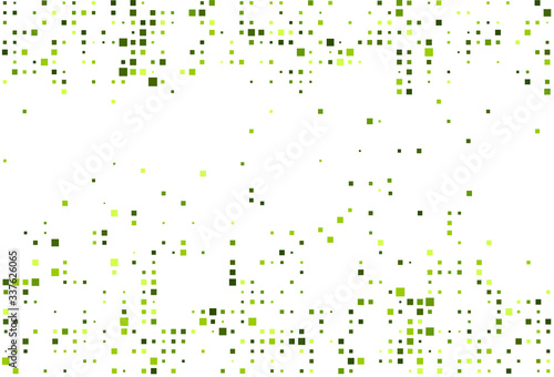 colorful of Pixel gradient texture random horizontal mosaic.  Mosaic pattern with small and large squares. suitable for your design needs.