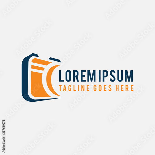 snapshot photograpy camera logo vector graphic design