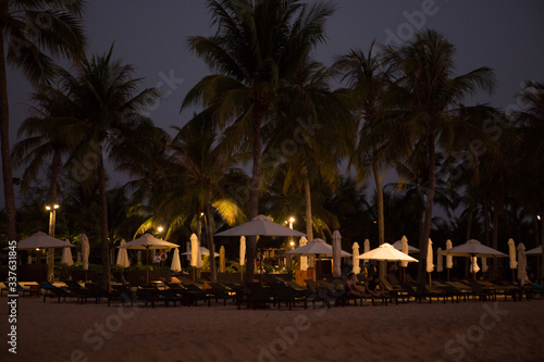 Beach area by the sea