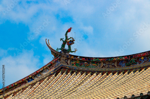 Ancient buildings in Fujian, China. 