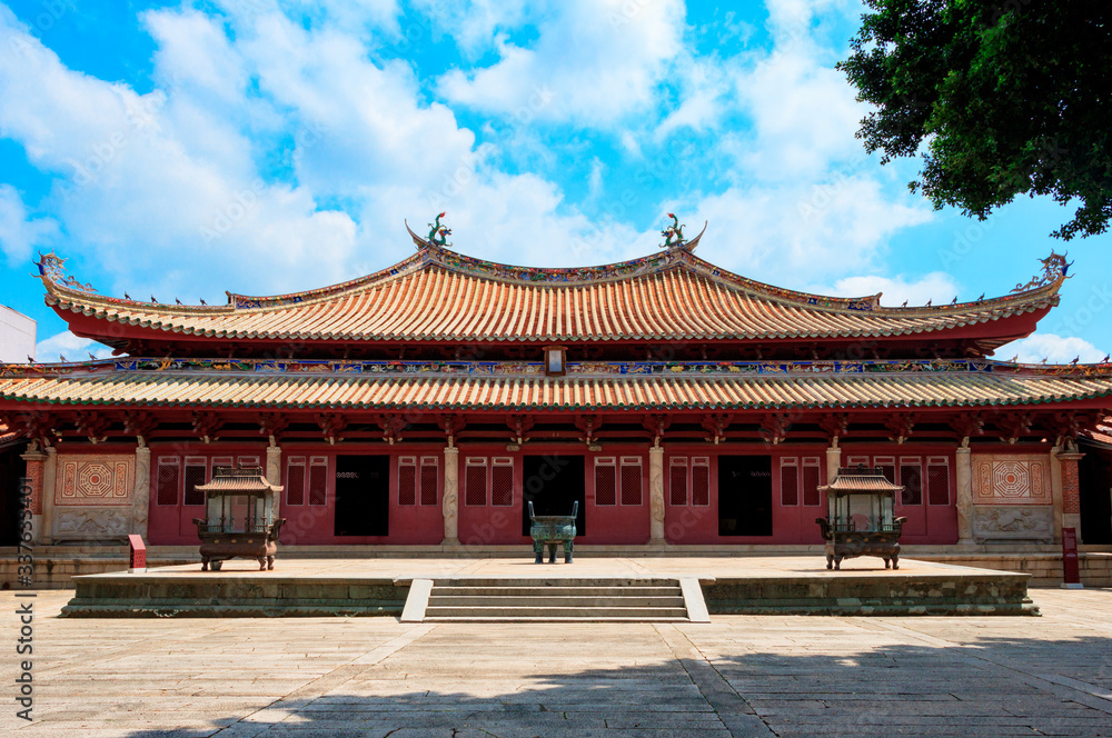 Ancient buildings in Fujian, China.
Ancient buildings in Fujian, China.