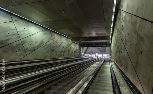 going up on escalator  © babaroga