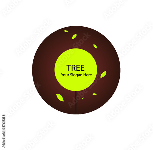 Tree logo, natural logo 