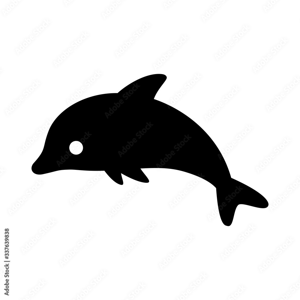dolphin fish vector icon shark logo symbol sign character cartoon whale illustration design dolphin fish vector icon shark logo symbol sign character cartoon whale illustration design