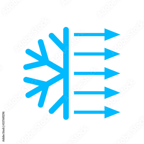 Air con vector icon