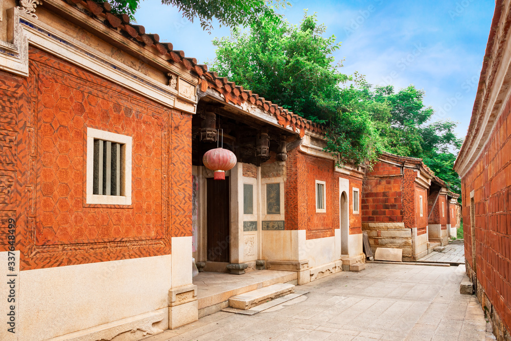 Ancient Architecture in South Fujian, China.