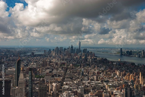 Views over Manhattan from the Empire State Building