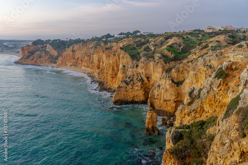 Ponta da Piedade cliffs Lagos  Algarve  Portugal 