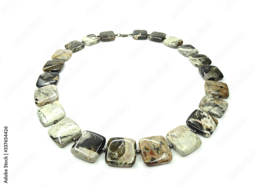 fashion beads necklace jewelry with semigem crystals jasper fashion beads necklace jewelry with semigem crystals jasper