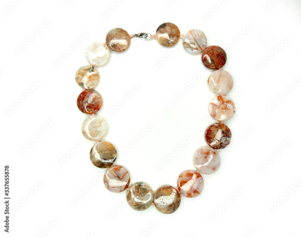 fashion beads necklace jewelry with semigem crystals jasper fashion beads necklace jewelry with semigem crystals jasper