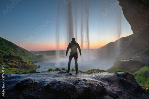 Beautiful Seljalandsfoss wa...