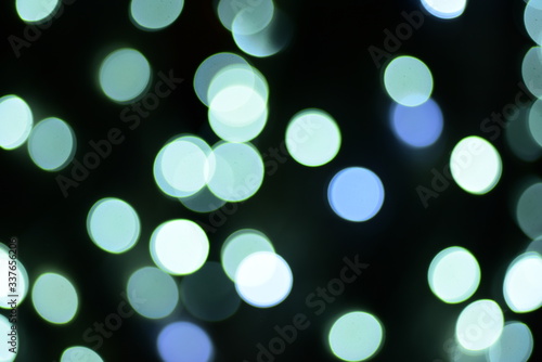 The blur of the lights is a beautiful bokeh at night.