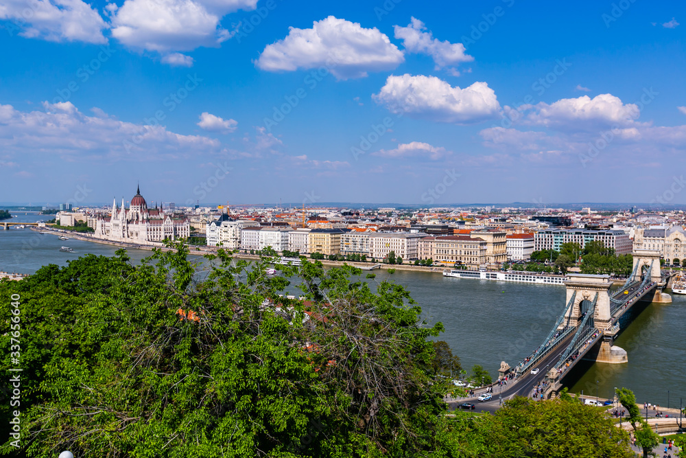 Budapest panoramic view