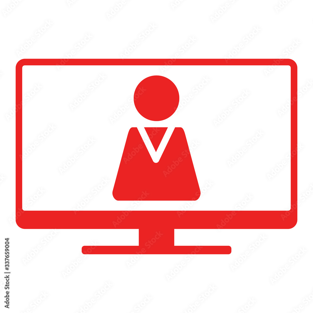 Figur und Monitor Figur und Monitor