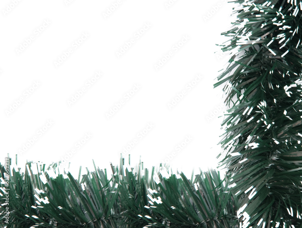 Fototapeta premium Christmas background with Christmas tree and decorations