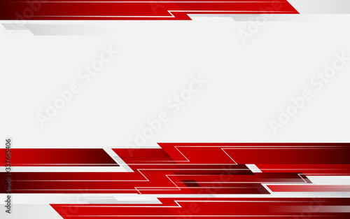 red shape overlap power energy design
