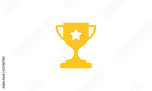 Trophy icon vector ,Trophy logo illustation