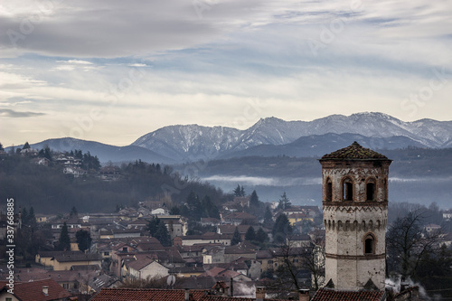 Old town of Avigliana in Valsusa