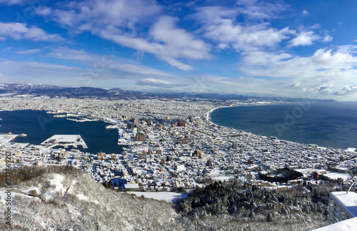 Scenery from Mount Hakodate Ropeway