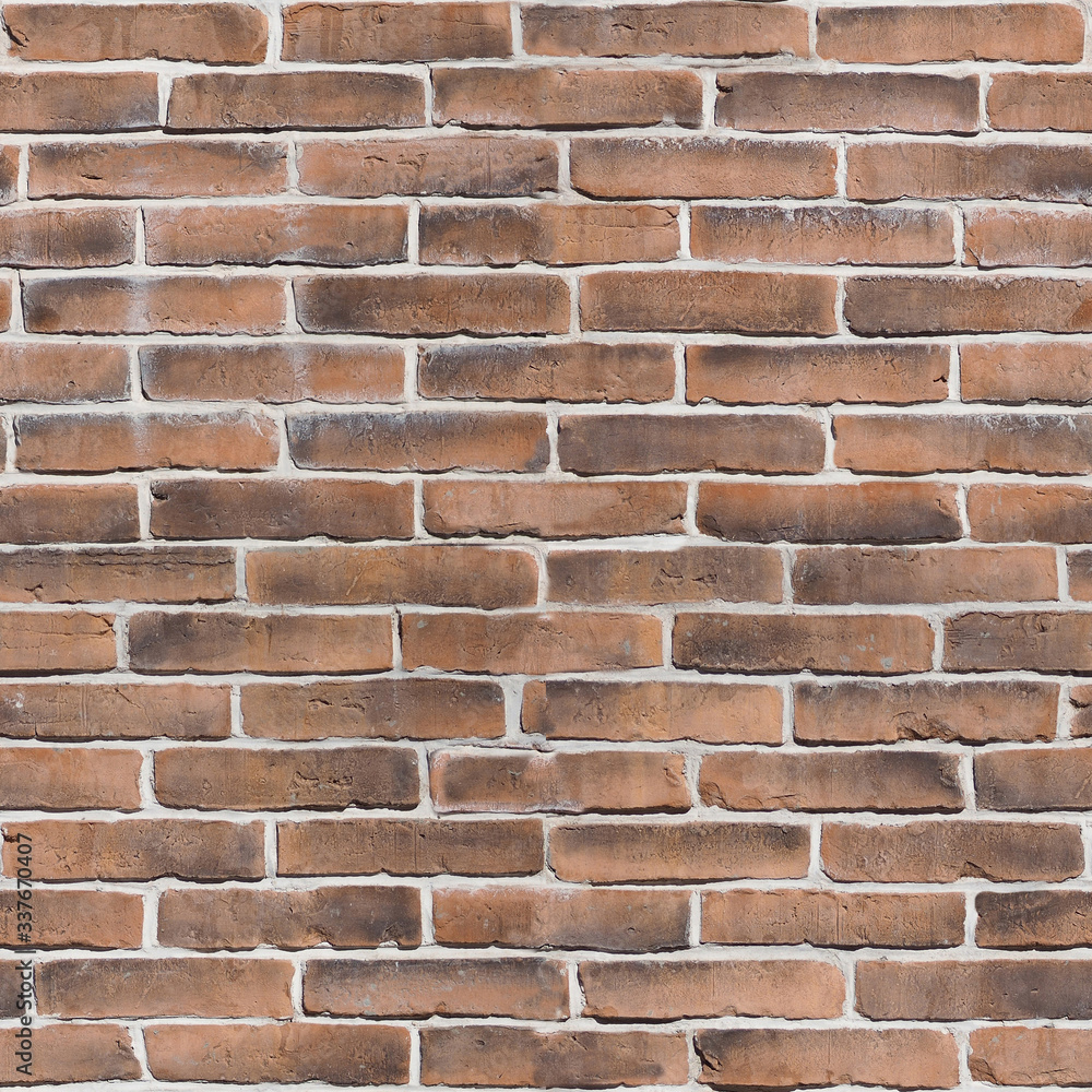 Obraz premium Seamless endless decorative brick texture