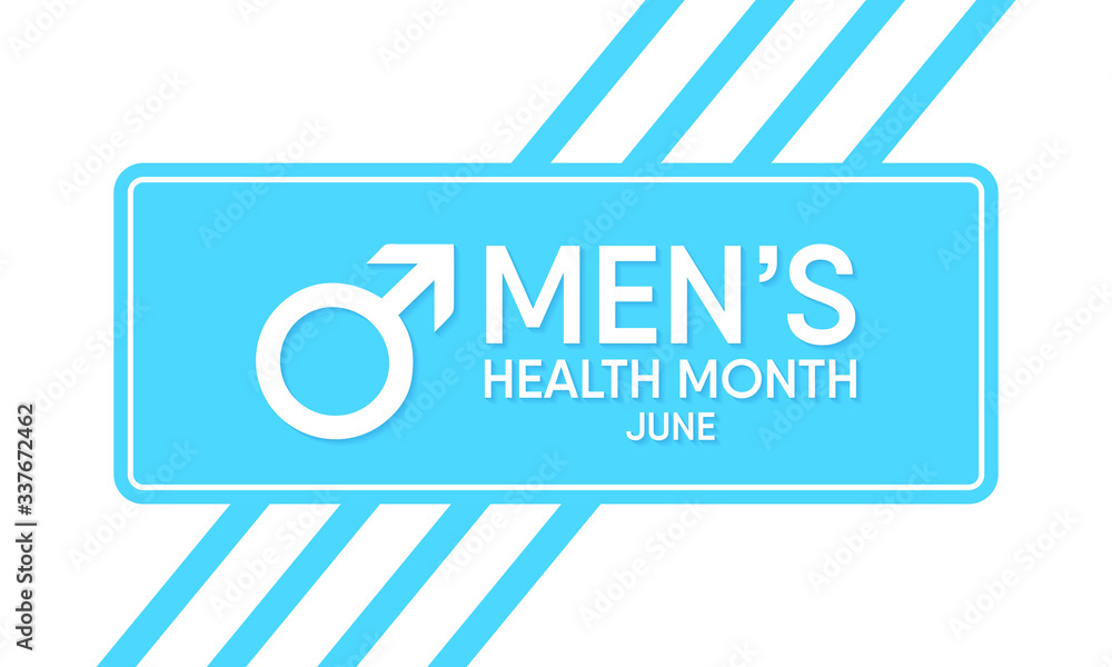 Vector illustration on the theme of National Men's Health awareness month observed each year during June. Vector illustration on the theme of National Men's Health awareness month observed each year during June.
