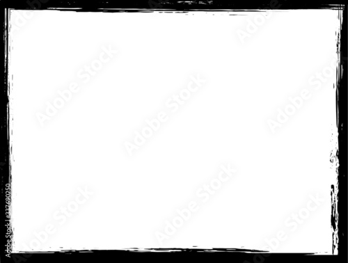 Grunge border frame for your design.