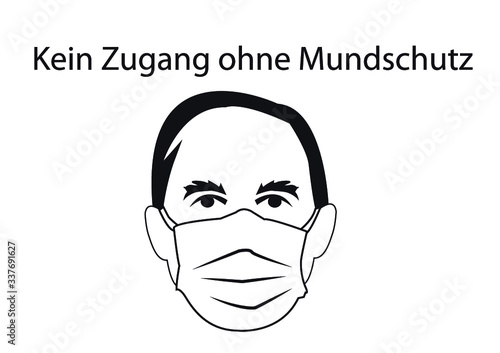 Kein Zugang ohne Maske