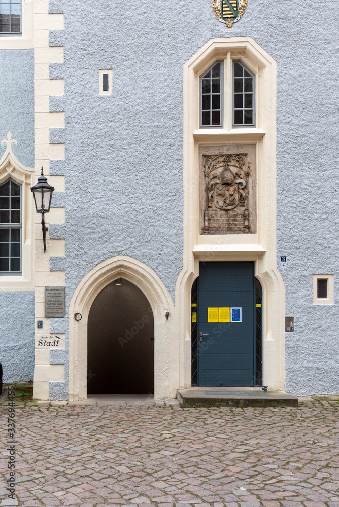 Fototapeta premium Meißen in Sachsen bei Dresden