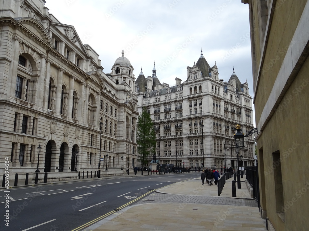 Naklejka premium London in April, 2017