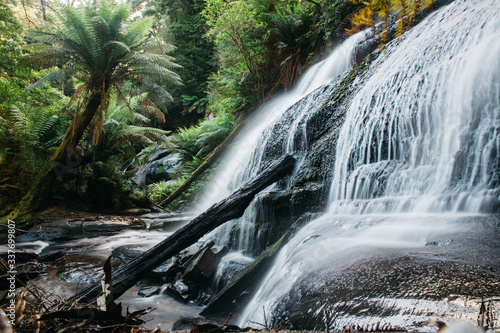 Waterfall in an Australian national park