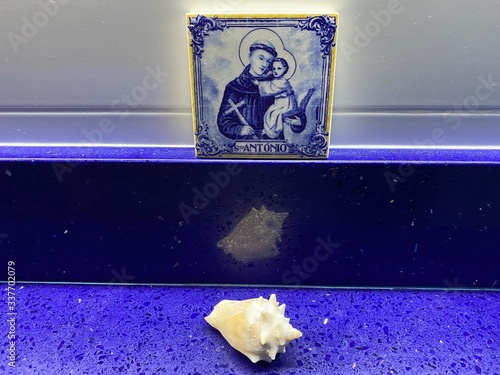 Принти на полотні Image of Santo Antonio and religiosity in Brazil