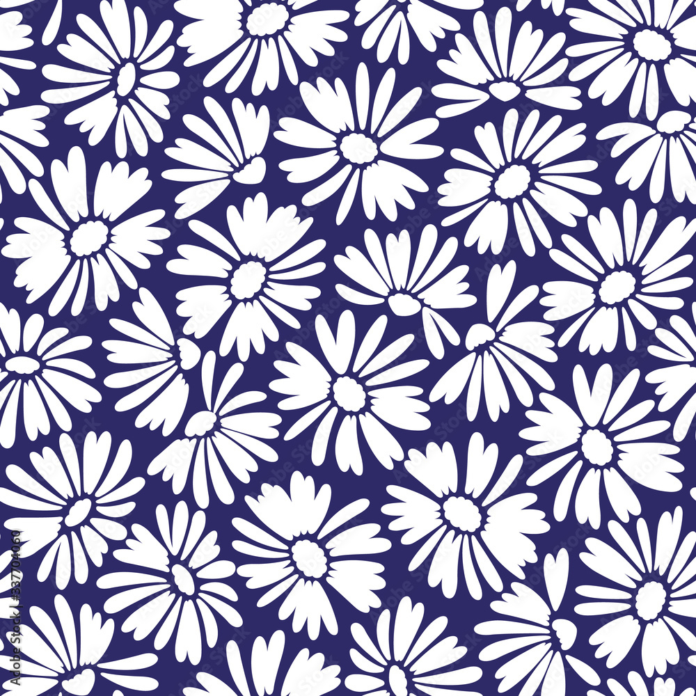 Seamless vector pattern of a beautiful flower, Seamless vector pattern of a beautiful flower,