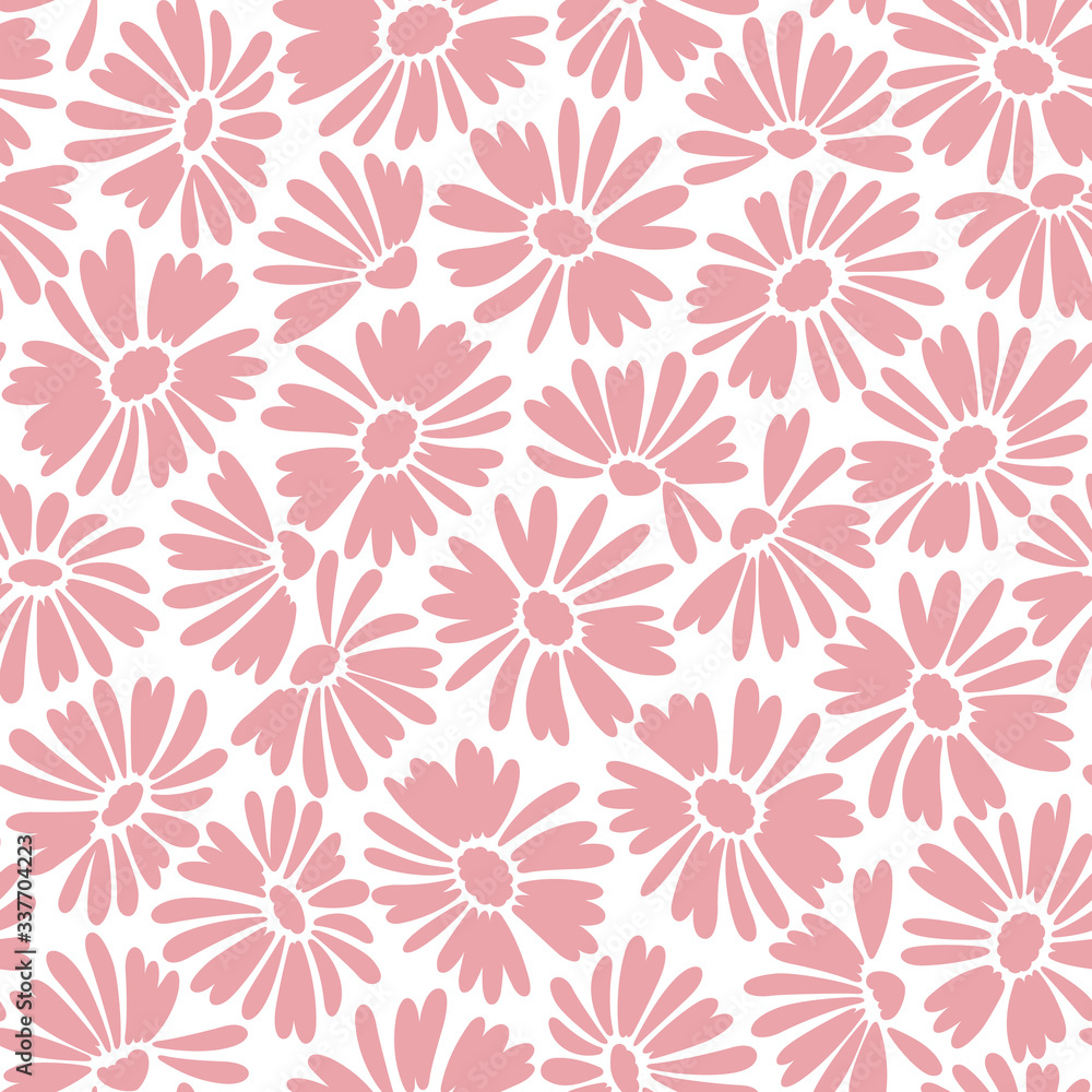 Seamless vector pattern of a beautiful flower, Seamless vector pattern of a beautiful flower,