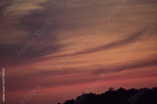 morning dawn in berlin friedrichshain