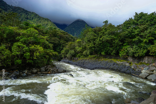 river in the mountains