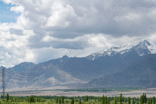 Leh,ladakh,Jammu And Kashmir India-17-04-2019:Photos taken in Leh,Ladakh region,India.