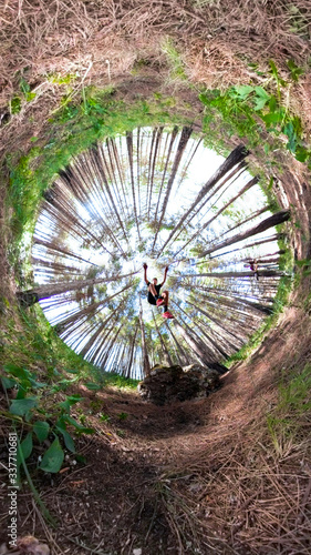 Konstfotografi Salto panorámico capturado en 360º