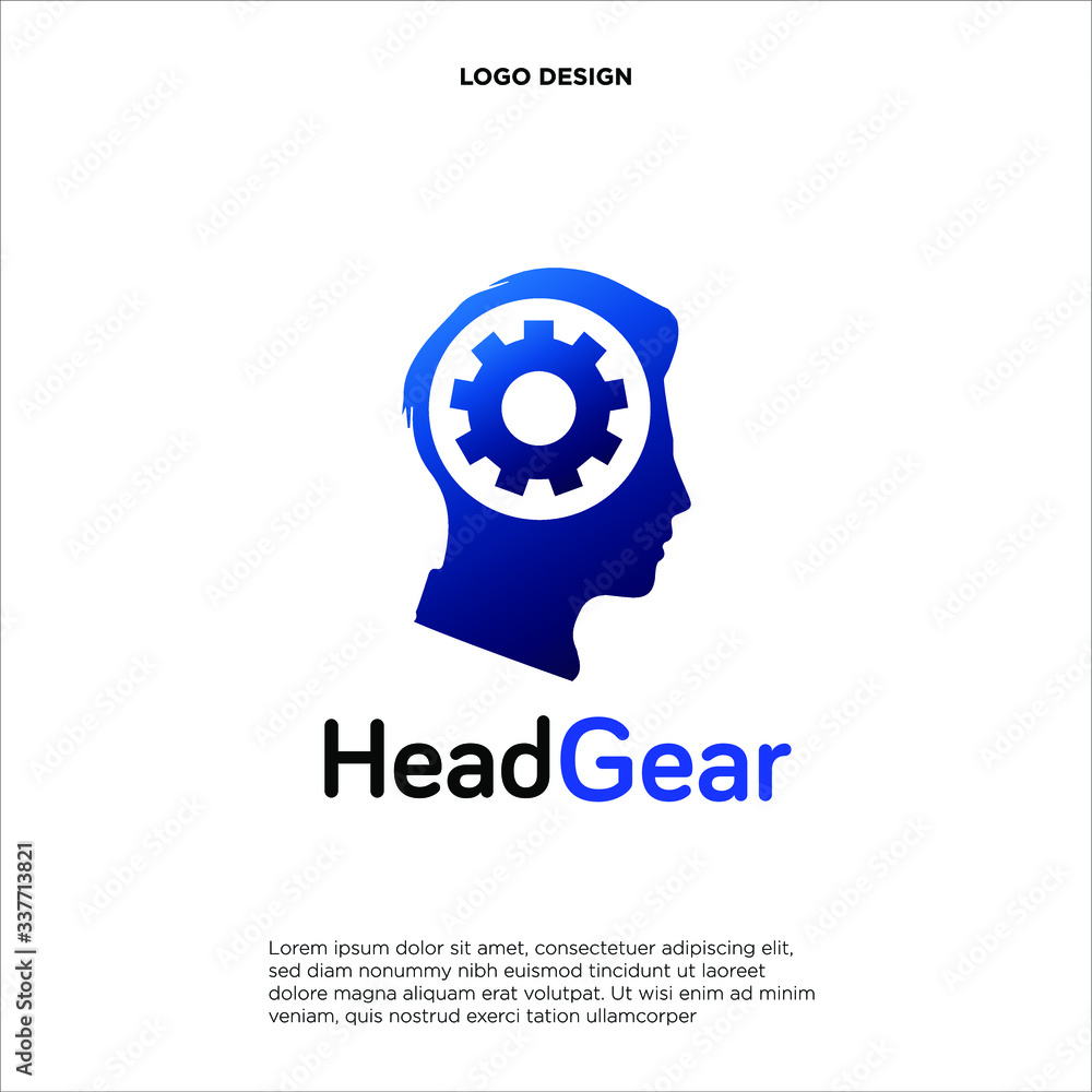 Head Tech logo, Pixel Head logo concept vector, Robotic Technology Logo template designs vector illustration Head Tech logo, Pixel Head logo concept vector, Robotic Technology Logo template designs vector illustration