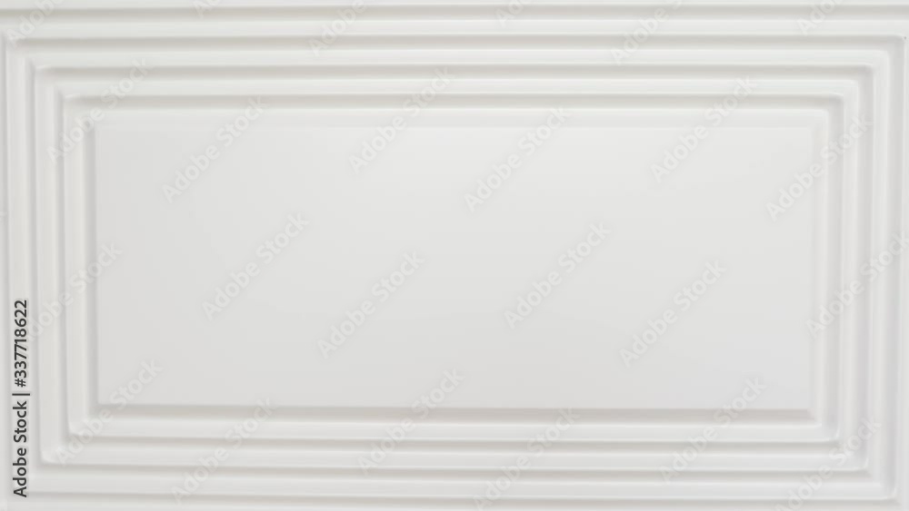 Geometric shapes on glossy beige background close-up. The facade of the furniture is painted with enamel Geometric shapes on glossy beige background close-up. The facade of the furniture is painted with enamel