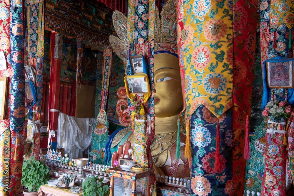 Fototapeta premium Leh,aldakh,Jammu And KashmirIndia-17-04-2019:Photos taken in Leh,Ladakhregion,India.