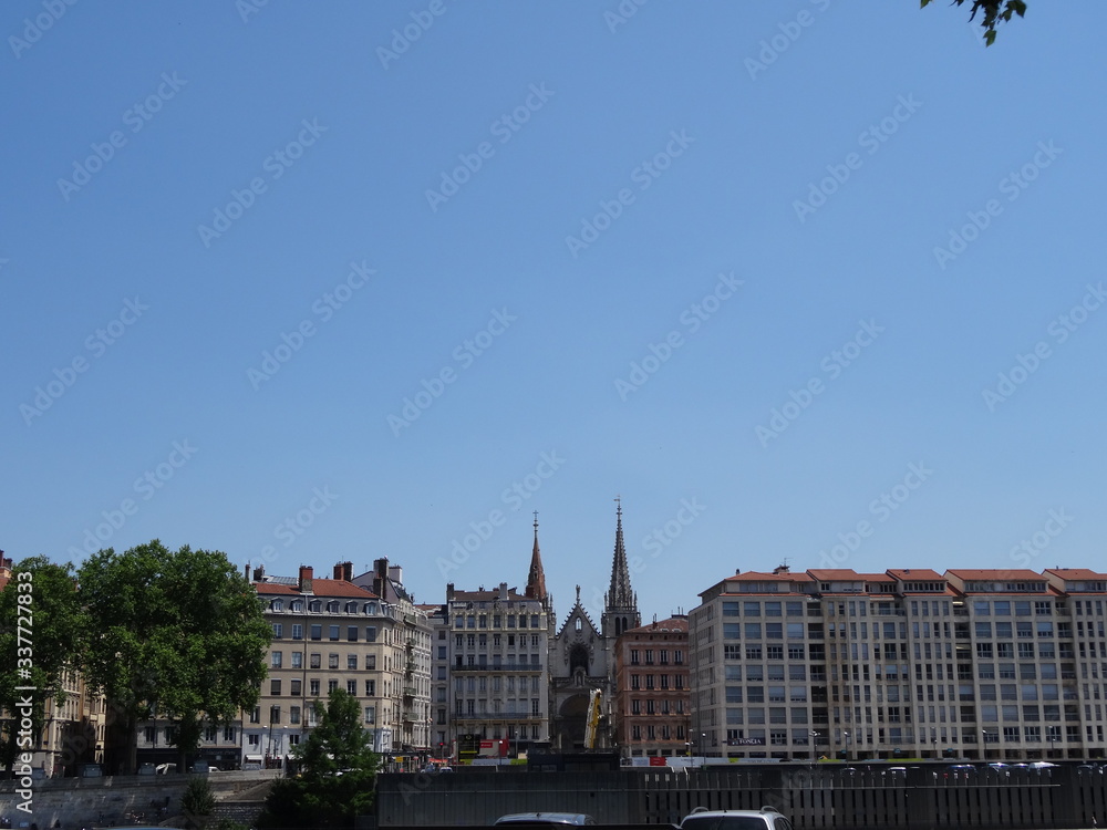 Fototapeta premium Lyon is a very beautiful city in France