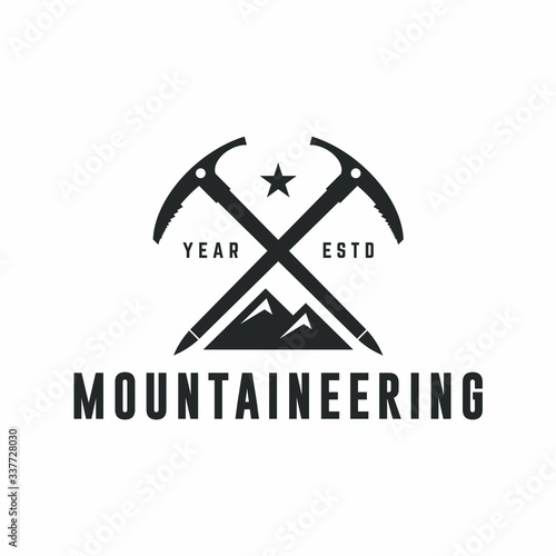 Mountaineering Logo Design
 photo