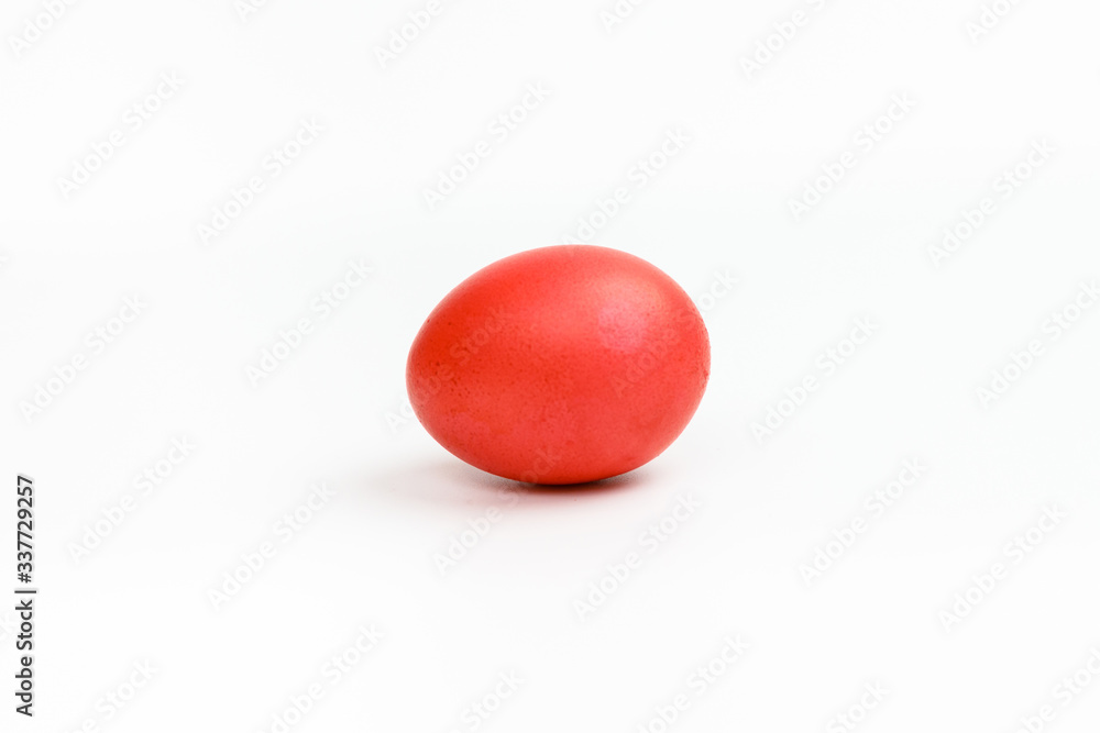 Easter multicolor eggs isolated on a white background. Rainbow. Copy space. Flat lay. Top view. Easter multicolor eggs isolated on a white background. Rainbow. Copy space. Flat lay. Top view.